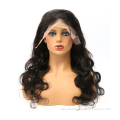 cheap human hair vendor transparent 13*4 13*6 hd lace front wig pre plucked with baby hair cuticle aligned  wig for black women